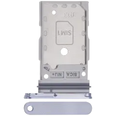 Dual Sim Card Tray For Samsung Galaxy S25 / S25 Plus (Premium) (Iceblue)