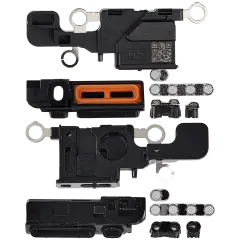 Loudspeaker / Mic Mesh For iPhone 16 (Black) (10 Pack)