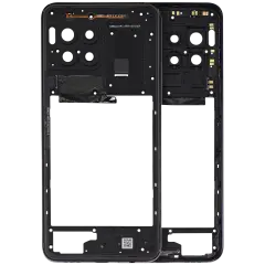 Mid-Frame Housing Compatible For T-Mobile Revvl 7 Pro (Azurite Blue)