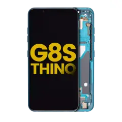 OLED Assembly With Frame Compatible For LG G8S ThinQ (Refurbished) (Mirror Green)