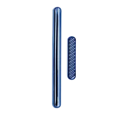 Hard Buttons (Power / Volume) Compatible For Motorola Moto G8 (XT2045-1 / 2020) / G Fast (XT2045-3 / 2020) (Neon Blue)