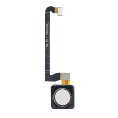 Home Button With Fingerprint Sensor Compatible For Google Pixel 3 (Clearly White)