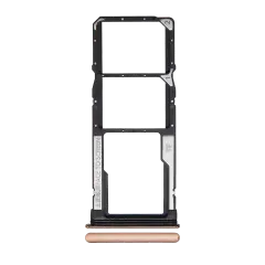 Dual Sim Card Tray Compatible For Xiaomi Redmi Note 10 Pro (Gradient Bronze)