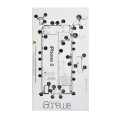 iScrews Position Mat Compatible For iPhone 5 (dottorpod)