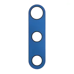 Back Camera Lens Compatible For Motorola One Fusion (XT2073 / 2020) (Deep Sapphire Blue) (2 Piece Set)