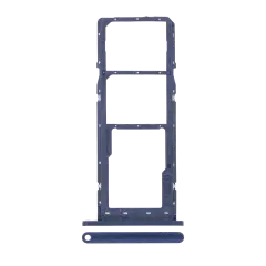 Dual Sim Card Tray Compatible For Samsung Galaxy A02S (A025 / 2020) / A03 (A035 / 2021) (Blue)