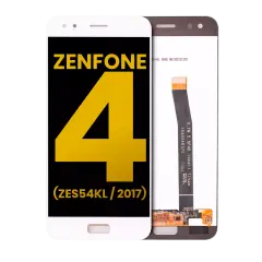 LCD Assembly Without Frame Compatible For Asus ZenFone 4 (ZE554KL / 2017) (Refurbished) (White)