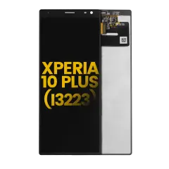 LCD Assembly Without Frame For Sony Xperia 10 Plus (I3223) (Refurbished) (Black)