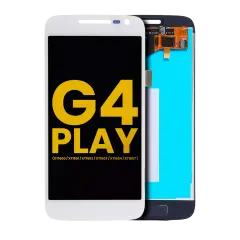 LCD Assembly Without Frame Compatible For Motorola Moto G4 Play (XT1600 / XT1601 / XT1602 / XT1603 / XT1604 / XT1607 / XT1609 / 2016) (Refurbished) (White)
