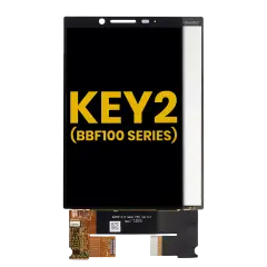 LCD Assembly Without Frame For BlackBerry KEY2 (BBF100 Series) (Refurbished) (Black)