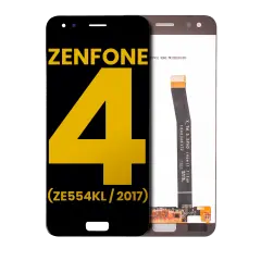 LCD Assembly Without Frame Compatible For Asus ZenFone 4 (ZE554KL / 2017) (Refurbished) (Black)