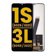 LCD Assembly Without Frame Compatible For Alcatel 1S (6025 / 2021) / Alcatel 3L (6056 / 2021) (Refurbished) (All Colors)