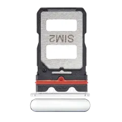 Dual Sim Card Tray Compatible For Xiaomi Redmi K30 Pro / Xiaomi Poco F2 Pro (Phantom White)