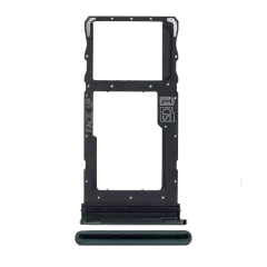 Single Sim Card Tray Compatible For Motorola Moto G Stylus 5G (XT2131 / 2021) (Genuine OEM) (Cosmic Emerald)