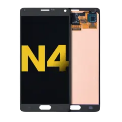 OLED Assembly Without Frame Compatible For Samsung Galaxy Note 4 (Refurbished) (Black)