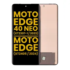 OLED Assembly Without Frame Compatible For Motorola Moto Edge 40 Neo (XT2307-1 / 2023) / Moto Edge 2024 (XT2405 / 2024) (Refurbished) (All Colors)