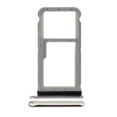 Single Sim Card Tray For Motorola Moto G Fast (XT2045-3 / 2020) (Pearl White)