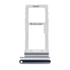 Sim Card Tray Compatible For LG G7 ThinQ (Platinum Gray)