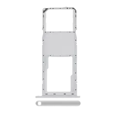 Single Sim Card Tray Compatible For Samsung Galaxy A11 (A115 / 2020) (White)