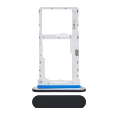 Single Sim Card Tray Compatible for Sony Xperia 10 IV (Black)