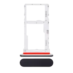 Dual Sim Card Tray Compatible For Sony Xperia 10 IV (Black)