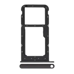 Sim Card Tray Compatible For Huawei Honor 9N (Midnight Black)