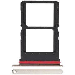 Dual Sim Card Tray Compatible For Motorola Razr / Razr 50 (XT2453 / 2024) (Beach Sand)