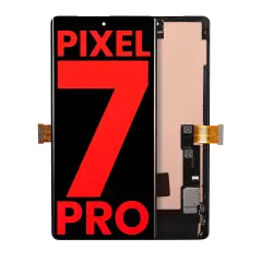 OLED Assembly With Frame (Without Finger Print Sensor) For Google Pixel 7 Pro (Aftermarket Plus) (All Colors)