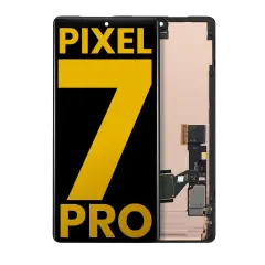 OLED Assembly With Frame (With Finger Print Sensor) For Google Pixel 7 Pro (Refurbished) (All Colors)