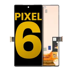 OLED Assembly Without Frame For Google Pixel 6 (Without Finger Print Sensor) (Refurbished) (All Colors)
