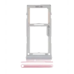 Single Sim Card Tray For Samsung Galaxy S10 / S10 Plus / S10E (Flamingo Pink)