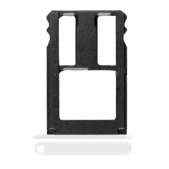 Sim Card Tray Compatible For Nexus 6P (H1511) (White)