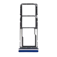 Dual Sim Card Tray Compatible For Xiaomi Redmi 8 (Sapphire Blue)