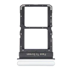 Dual Sim Card Tray Compatible For Xiaomi Poco X3 GT (Cloud White)