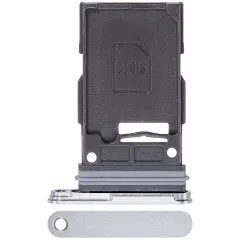 Single Sim Card Tray For Samsung Galaxy S25 / S25 Plus (Premium) (White)