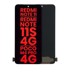 OLED Assembly Without Frame For Xiaomi Redmi Note 11 / Redmi Note 11S 4G / Xiaomi Poco M4 Pro 4G (Aftermarket Plus) (All Colors)
