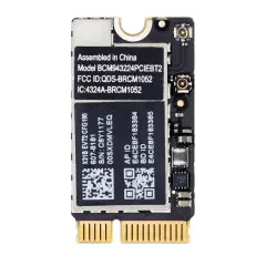 AirPort Wireless Network Card Compatible For MacBook Air 11" (A1370 / Mid 2011) / Air 11" (A1465 / Mid 2012) / Air 13" (A1369 / Mid 2011) / Air 13" (A1466 / Mid 2012)