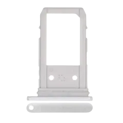 Sim Card Tray Compatible For Google Pixel 3a XL (Genuine OEM) (Clearly White)