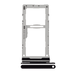 Sim Card Tray Compatible For LG V50 ThinQ 5G (Genuine OEM) (Aurora Black)