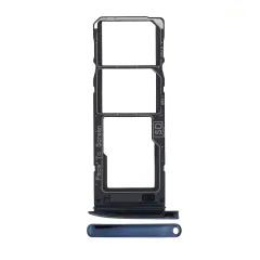 Dual Sim Card Tray Compatible For Motorola Moto G7 (XT1962 / 2019) / Moto G7 Plus (XT1965-2 / 2019) (Deep Indigo / Blue)
