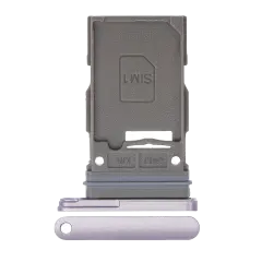 Single Sim Card Tray For Samsung Galaxy S21 FE 5G (Lavender)