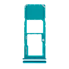 Single Sim Card Tray Compatible For Samsung Galaxy A50S (A507 / 2019) (Prism Crush Green)