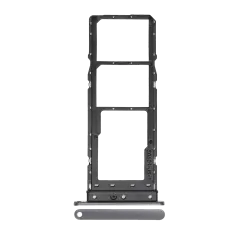 Dual Sim Card Tray For Motorola Moto E20 (XT2155 / 2021) (Gray)