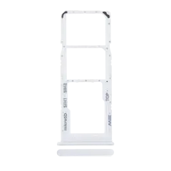 Dual Sim Card Tray Compatible For Samsung Galaxy A12 (A125 / 2020) (White)