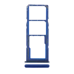 Dual Sim Card Tray Compatible For Samsung Galaxy A70 (A705 / 2019) (Blue)