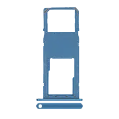 Single Sim Card Tray Compatible For Samsung Galaxy A11 (A115 / 2020) (Blue)