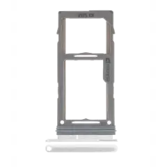 Single Sim Card Tray For Samsung Galaxy S10 / S10 Plus / S10E (Prism White)