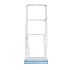 Dual Sim Card Tray Compatible For Xiaomi Redmi Note 10 Pro (Glacier Blue)