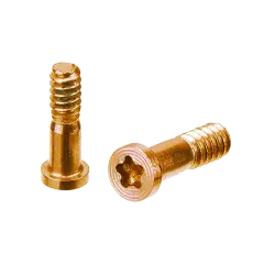 Pentalobe Screws For iPhone 8 / 8 Plus / SE (2020) / SE (2022) (10 Pack) (Gold)