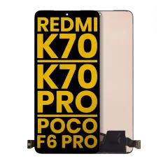 OLED Assembly Without Frame Compatible For Xiaomi Redmi K70 / K70 Pro / Poco F6 Pro (Refurbished) (All Colors)